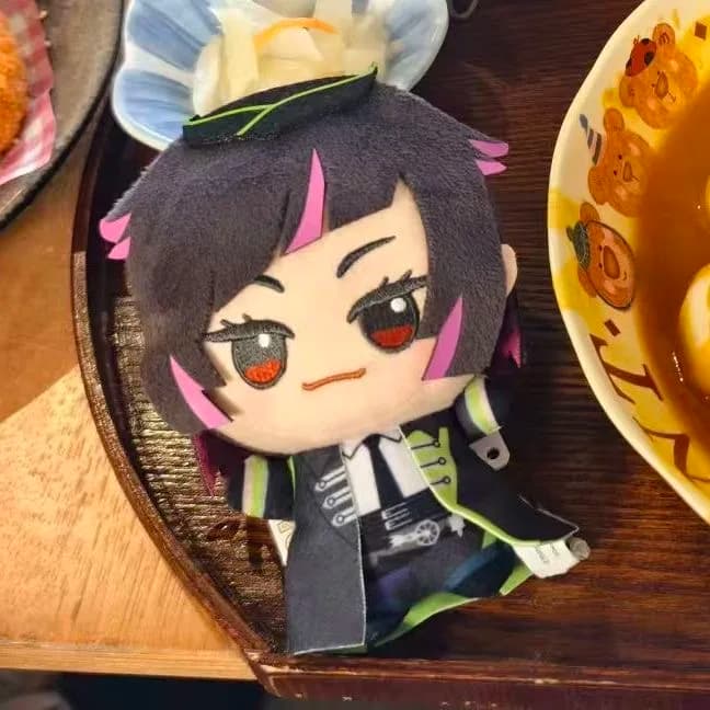 10cm Stuffed Twisted Lilia Vanrouge Plushie Anime Malleus Draconia Figures Plush Doll Toys Keychain Pendant Holiday Xmas Gifts
