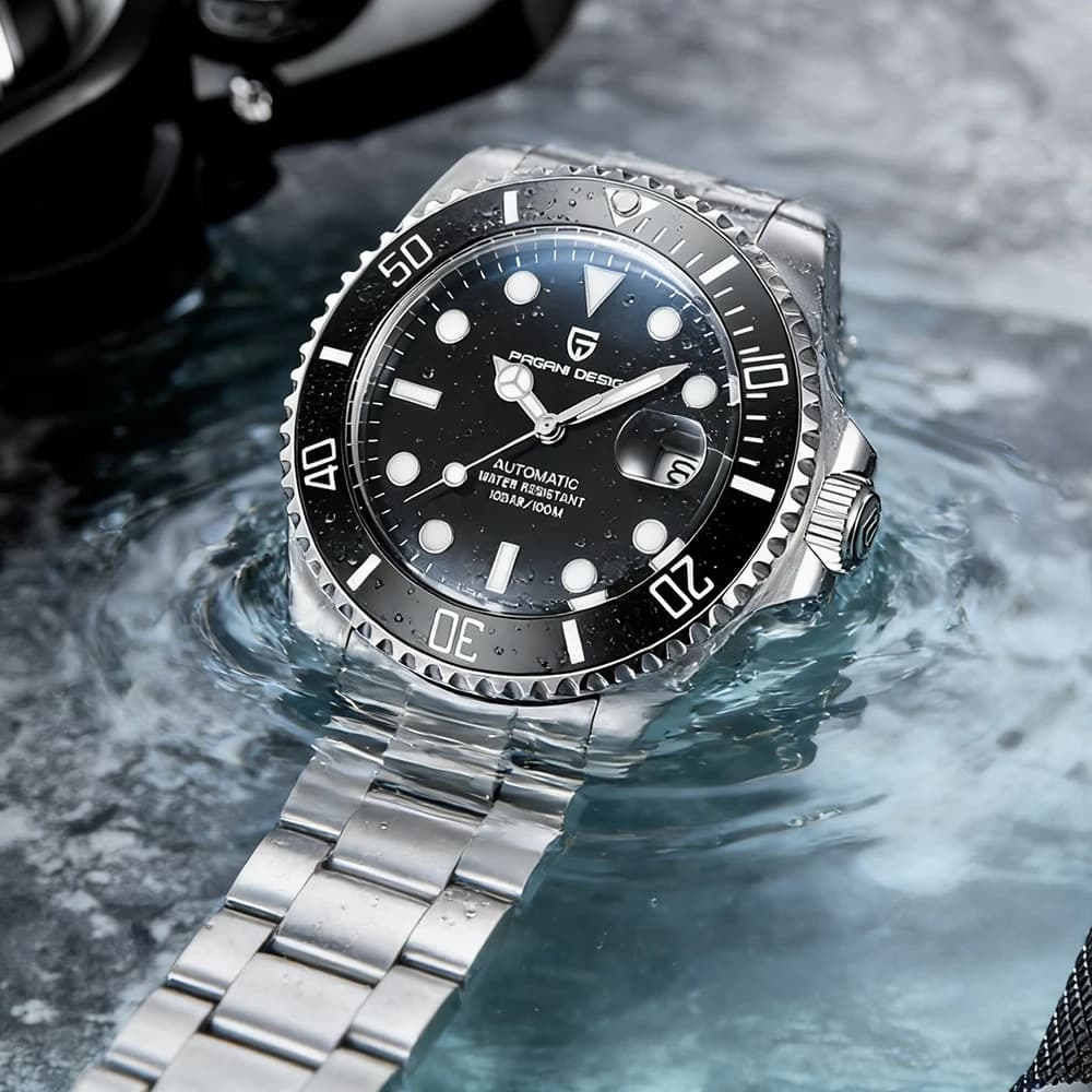 Nuovo orologio PAGANI DESIGN della serie Top Diving, orologio meccanico automatico MIYOTA 8215, orologio di lusso da uomo in acciaio inossidabile per esterni.