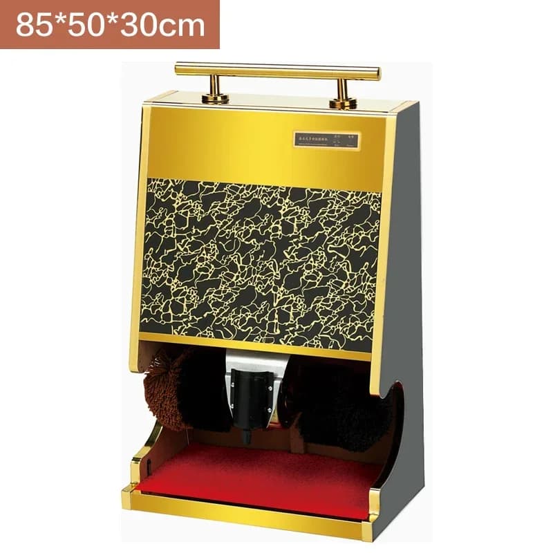Spazzolatrice automatica per scarpe 220V per lobby dell'hotel con sensore, strumento per scendere scarpe per uso domestico ed commerciale AE