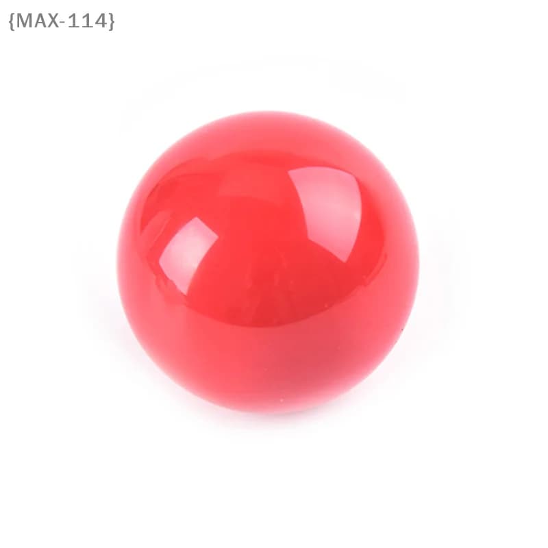 【MAX114M3】1 palla da biliardo in resina rossa da 52,5 mm, accessori per biliardo e snooker