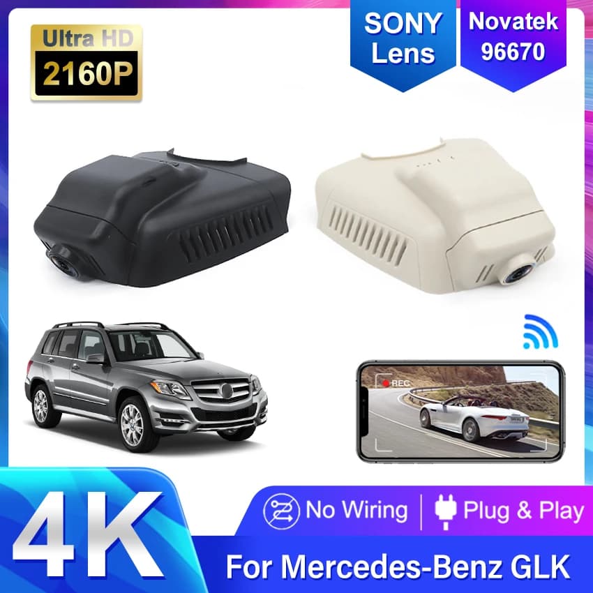 Telecamera DVR per Auto Mercedes Benz Classe C W204 C204 AMG C63 2007-2014 e Classe E W212 2009-2016