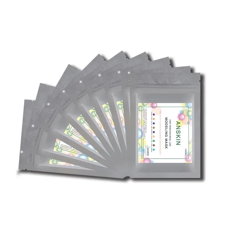 ANSKIN Modeling Mask Powder 100ml Hot DIY SPA Collagen Hyaluronic Acid Soft Face Care Korea Cosmetics