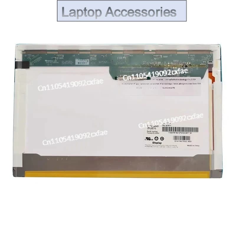 CHJ Grado A+ LP121WX3 TLC1 1280(RGB)×800 30 pin Pannello display sostitutivo schermo LCD per laptop da 12,1 pollici