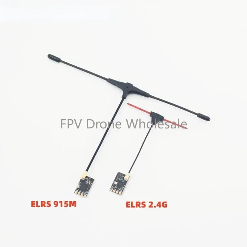 10PCS CYCLONE ELRS 2.4GHz / ELRS 915MHz NANO Ricevitore con Antenna Tipo T Supporto aggiornamento Wifi Per RC Drone FPV Aerei Da Corsa