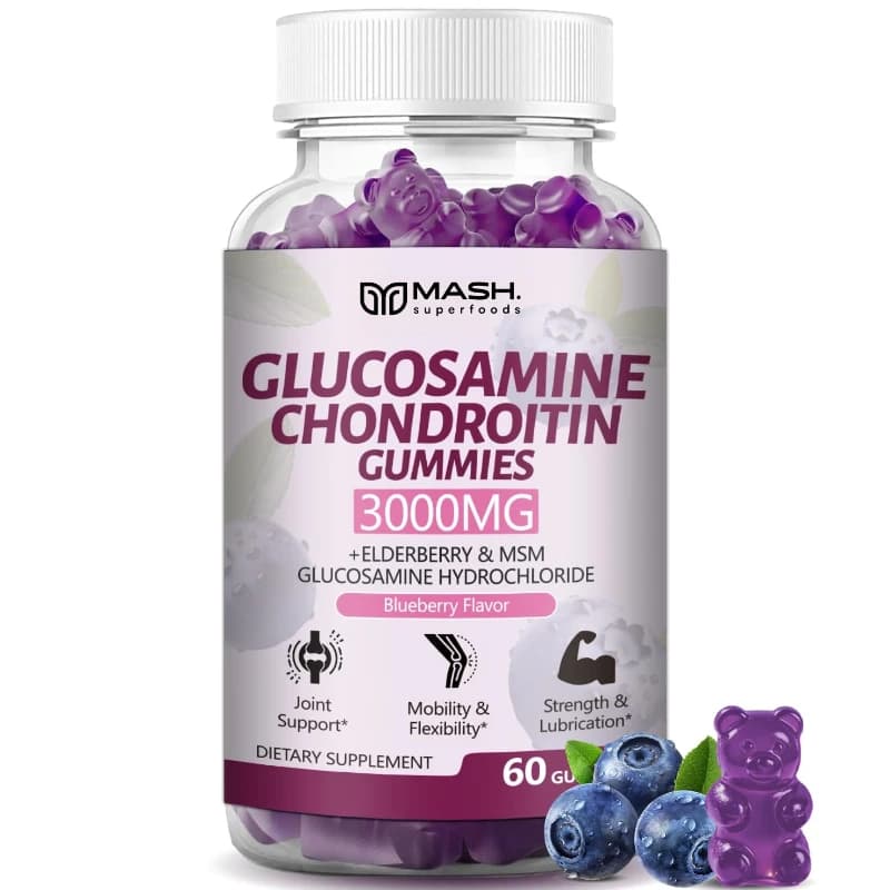 Glucosamine Condroitin MSM - Integrator of joint support for men and women, triple-strength vitamin - Allevia l'inconforto articulate