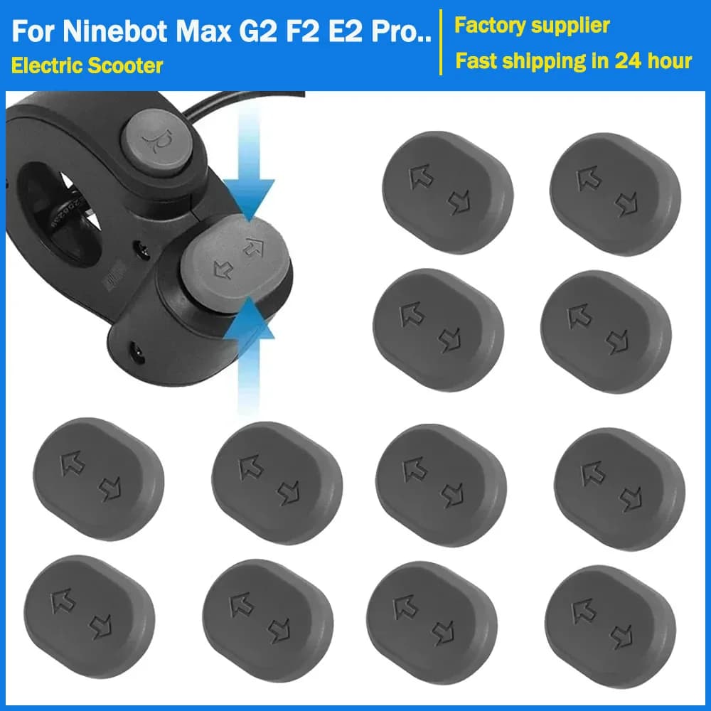 Steering Switch Button for Segway Ninebot Max G2 F2 E2 Pro E3 Pro Electric Scooter Left Right Turn Light Button Replacement Part