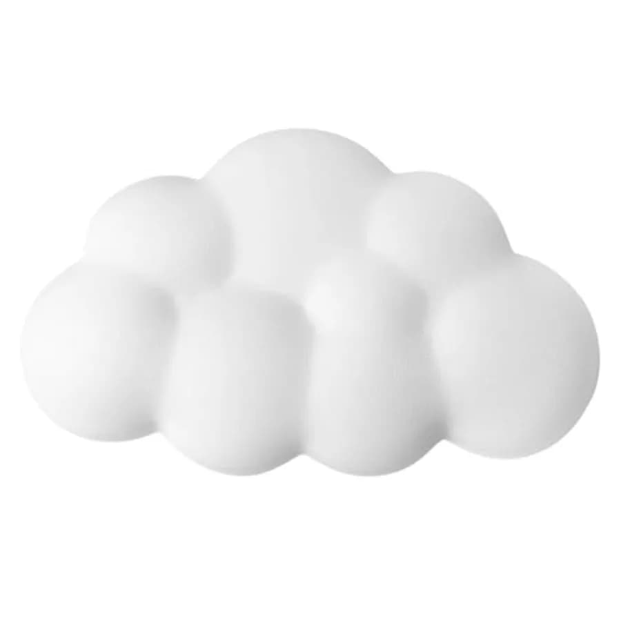 Cuscino Ergonomico per Polso da Mouse in Pelle PU Morbida con Memory Foam, Supporto per Polso Anti-Dolore e Antiscivolo