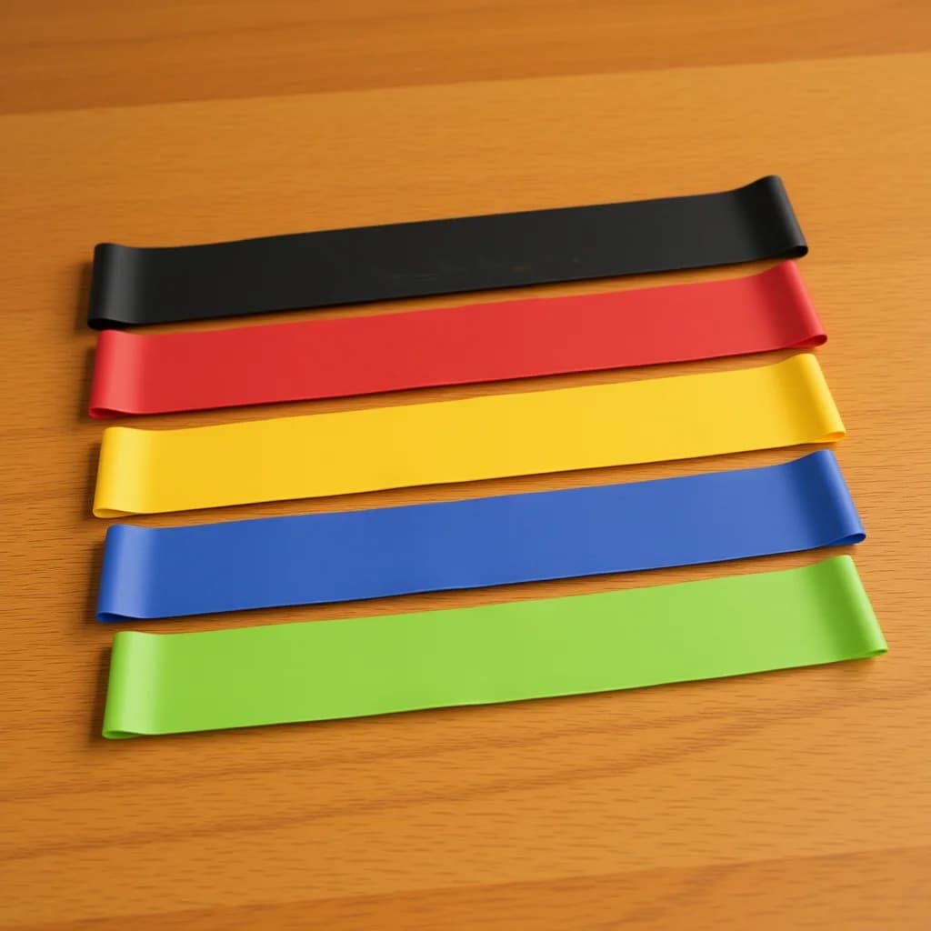 Set of 5 Desktop Chair Elastic Faxes, for Student Concentration, Elastic Band for Feet, for School, Office, Yoga
