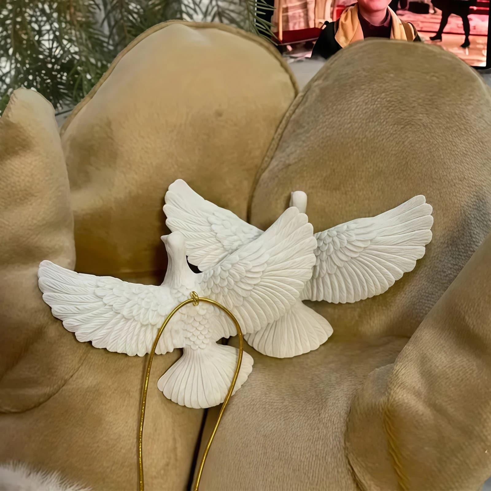 Friendship Dove Style - Home Alone 2 Doves For Christmas Ornaments Christmas Tree Ornaments - Best Gift For Someone Special