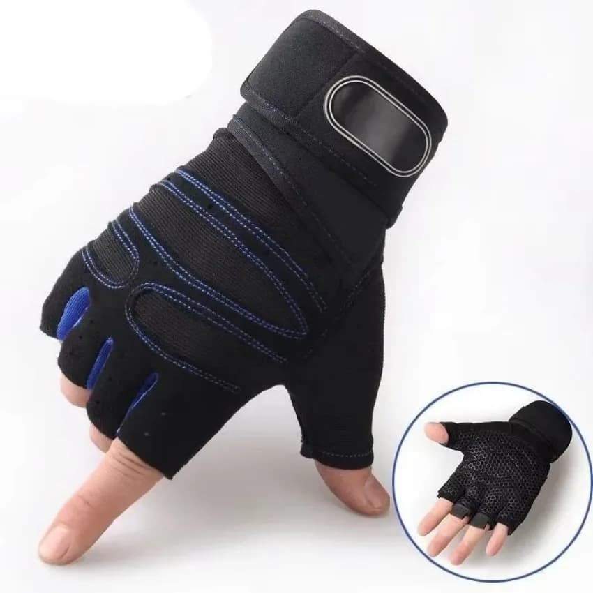 1 pair of new gym gloves Fitness weight lifting gloves Body Building Training Sport Exercise Cycling Sports Training Glove