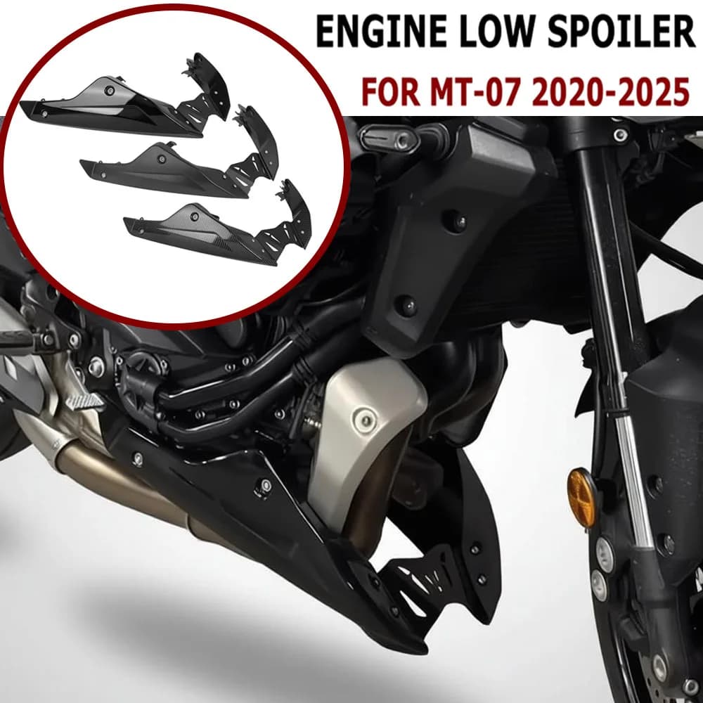Protezione Sottoscocca Motore Moto Carena Inferiore per YAMAHA MT-07 MT 07 MT07 2020-2026 TRACER 7 GT 2021-2026