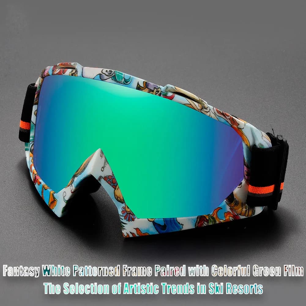 Nuovi occhiali da sci uomo donna antiappannamento montagna neve snowboard vetro motoslitta occhiali invernali sport all'aria aperta sci ciclismo accessori