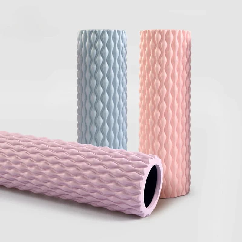 EVA Water Drop Foam Axis Muscle Relaxation Mazza Massage Stick Hollow Yoga Post Massage Roller Massage Point 3D Massage Roller