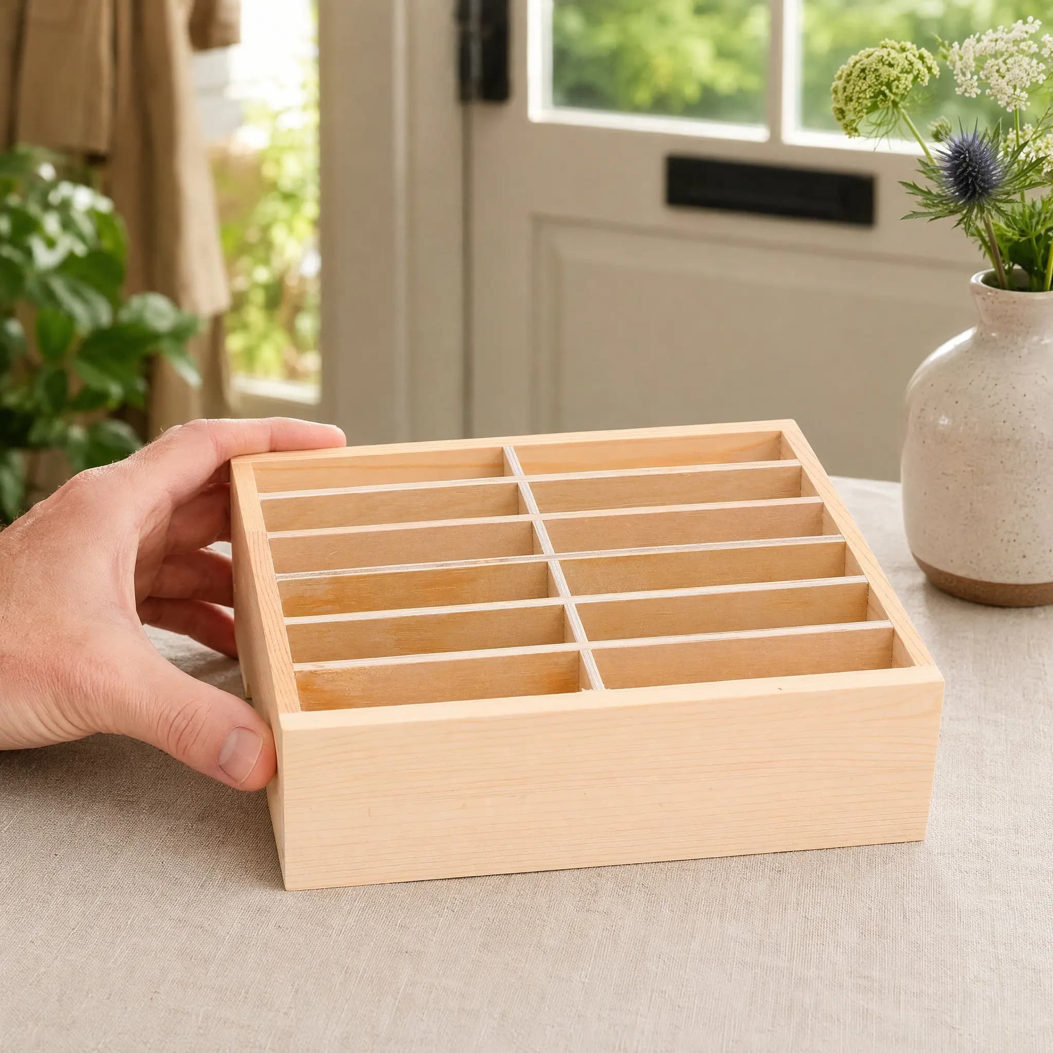 File Organizer Desktop Box Holder Office Storage Halloween Christmas Box Desk Organizer Desk Box Organizer Desk Organizer Wood