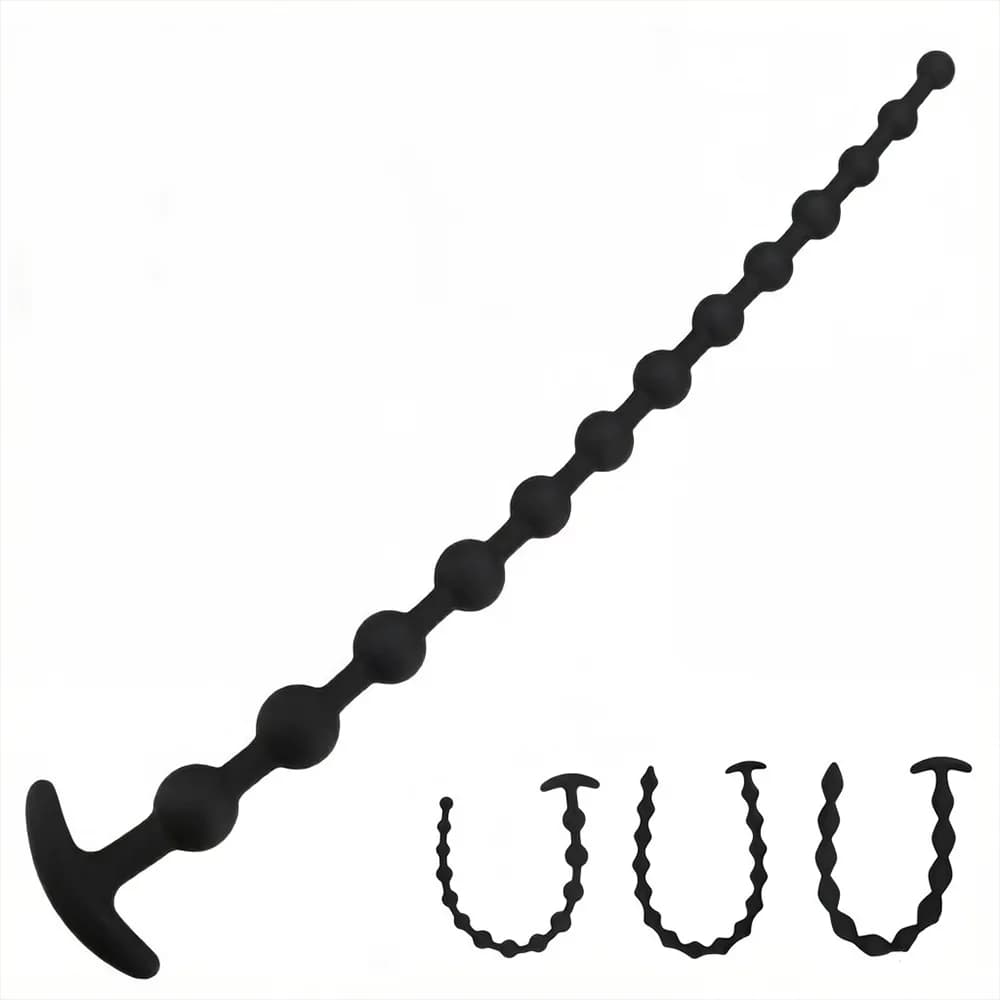 Perline anali super lunghe Butt plug in silicone dildo palline anali giocattoli del sesso per donna gay maschile massaggio prostatico ano dilatatore espansore