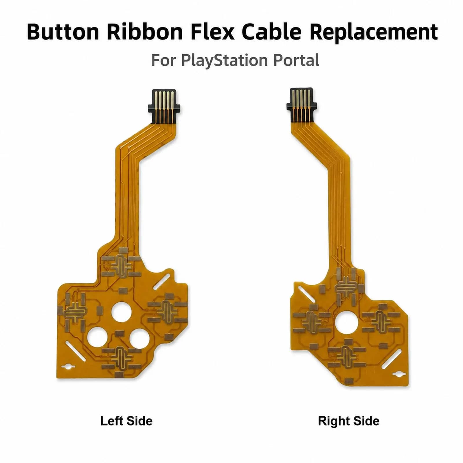 Repair Part For PlayStation Portal Remote Player PS5 Portal Button Ribbon Flex Cable Replacement Conductive Film Keypad Cable