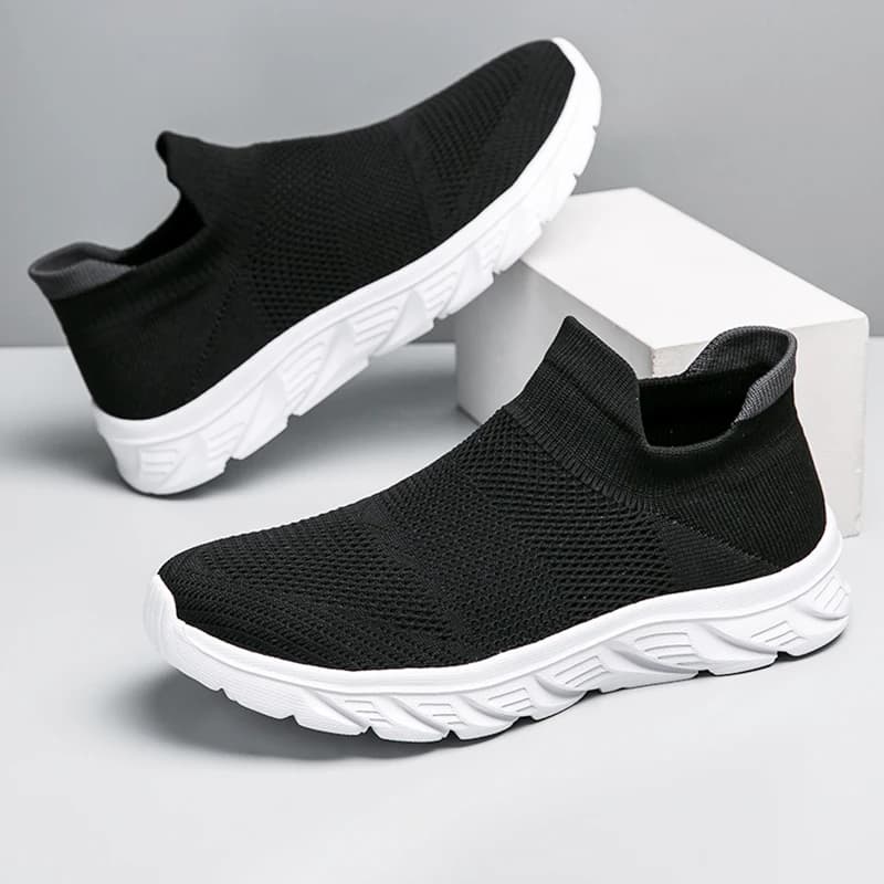 Scarpe casual da uomo traspiranti Slip on scarpe vulcanizzate da uomo Sneakers casual da uomo leggere Mocassini da esterno morbidi antiscivolo