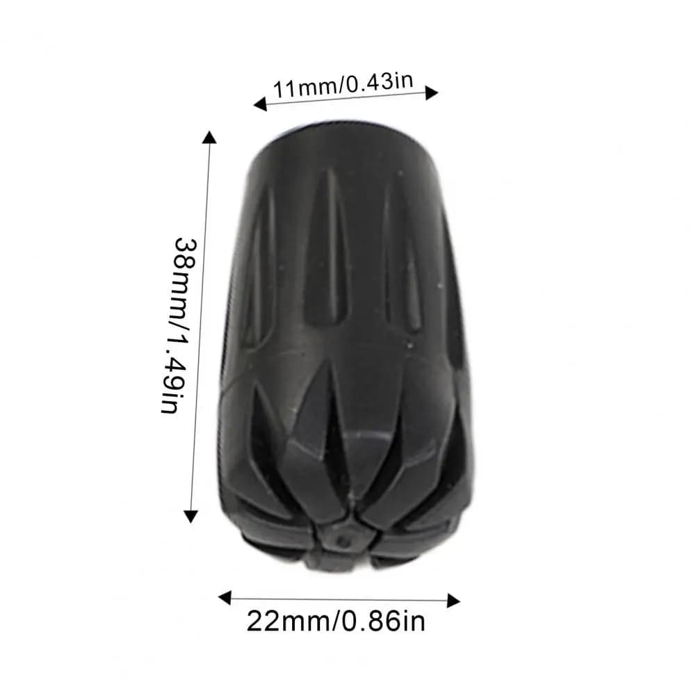 Trekking pole tips Spare parts for trekking poles Tips for trekking poles Durable non-slip rubber trekking poles for outdoor excursions for walks