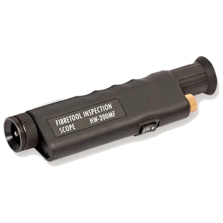 2026 SELL Fornitura di Fabbrica HW-200MF Strumenti per la Pulizia della Fibra Ottica Microscopio Ottico a Doppia Illuminazione 200x