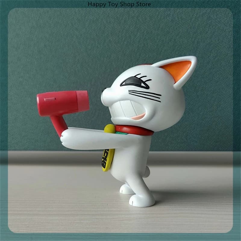 Statuetta Anime Dandadan Turbo Granny Lucky Cat da 9,5 cm, Modellini Strani e Collezionabili, Ornamenti, Giocattoli, Regali