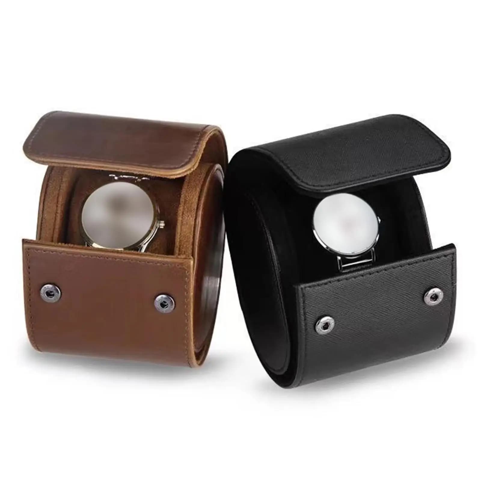 Women's Watch Case, Travel Case for Clock Roll, Organizer and Display for Arrangement, Watch Case