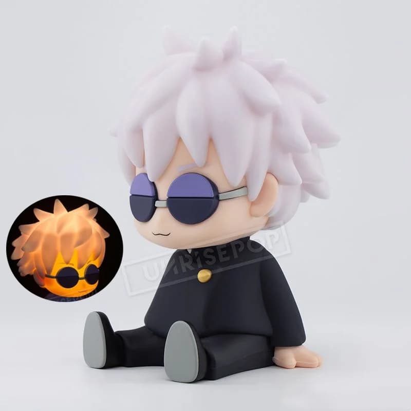 Jujutsu Kaisen Accompagnamento Luce per dormire Satoru Gojo Modello Tempo normale Ornamenti luminosi Lampada da notte da scrivania Decorazioni per la camera da letto Regali
