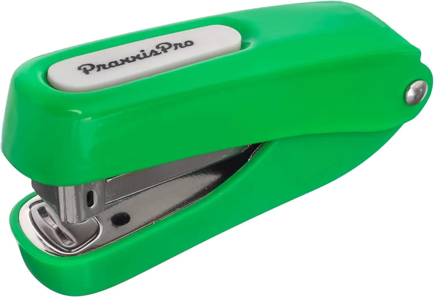 Mini Graffettatrice Verde Compatta per Ufficio e Viaggi, Resistente e Colorata, Compatibile con Graffette Standard 26/6