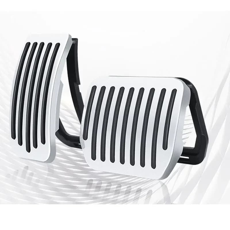 Pedale del freno dell'acceleratore Area di riposo Accessori per pedali dell'acceleratore a scatto Coperture per pedali dell'auto per Tesla Model Y/3