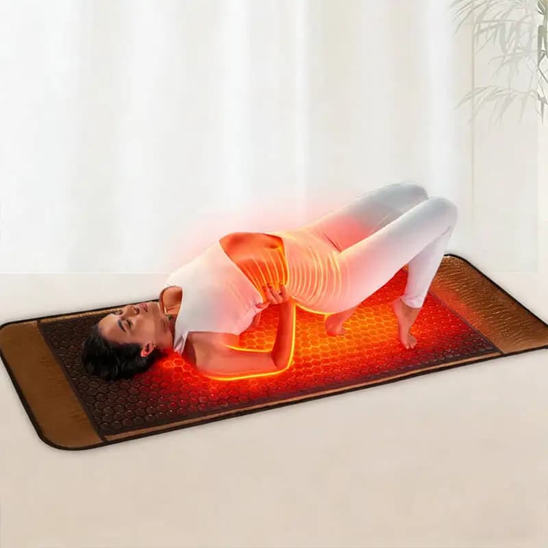 Reheated Mat for Yoga, Thermal Mat with Adjustable Temperature, Anti-slip Electric Bearing Ideal for Hot Yoga