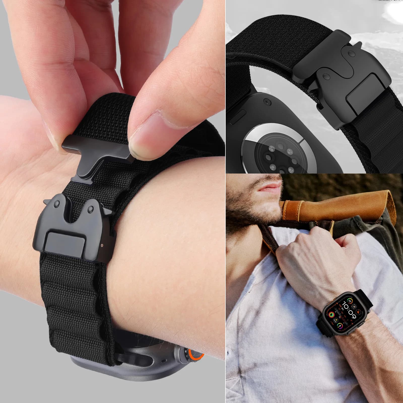 Alpine Loop Cover for Apple Watch Ultra 2 Band 49mm 46mm 41mm 42mm iWatch Series 10 9 8 7 6 SE Strap 44mm 40mm