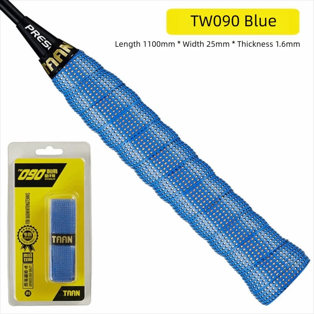 Thick PU PU Badminton Sweatband Grip TW090 Sweat Absorbent Fishing Rod Grip Anti-Slip Shockproof Tennis Racket Overgrip