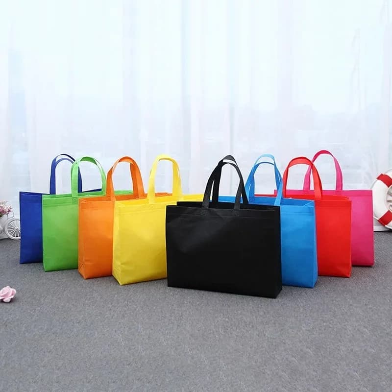 Borsa per la spesa pieghevole da donna, riutilizzabile, ecologica, grande, in tessuto unisex, borse a tracolla in tessuto non tessuto, borsa per la spesa, grandi borse