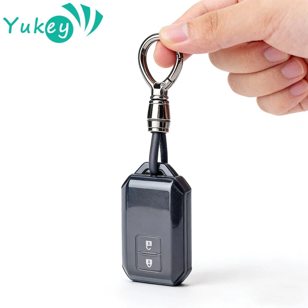 Custodia per chiave remota per auto in TPU a 2/3/4 pulsanti per Suzuki Swift 2024 Xl7 Glx Ertiga Wagon R Supporto protetto Keyless Fob Accessori