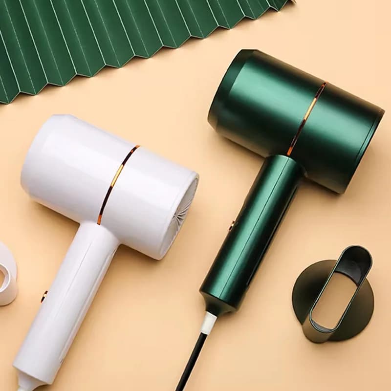 Hairdryer with electric handle domestic use ionic hairdryer at constant temperature for hair care for travel and salons