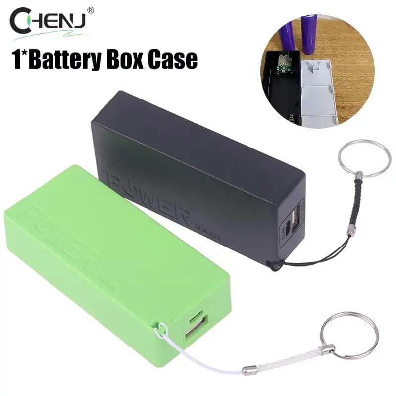 18650 Power Bank caricabatteria custodia 5V 1A portatile USB Power Bank Kit Storage scatola fai da te per telefono MP3 ricarica elettronica