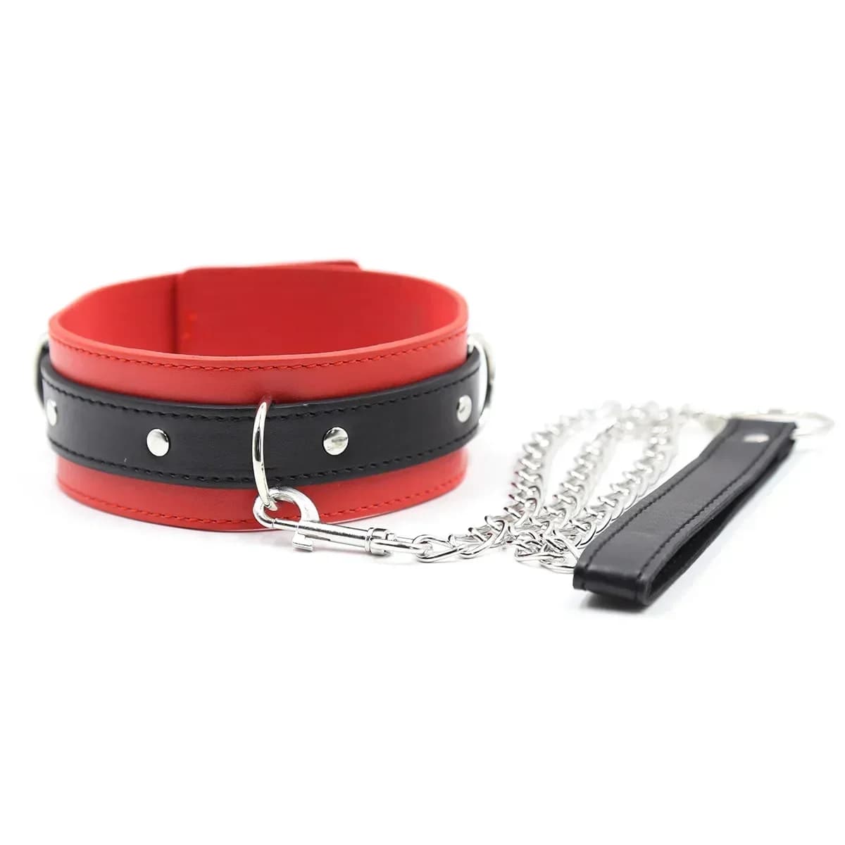 Anello per collare da donna, collana per flirtare, sex toy BDSM, anello sexy, catena bondage, dispositivo di contenimento, gioco per adulti.