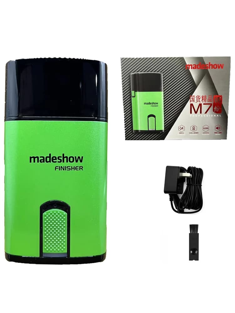 Madeshow M7 Rasoi 1400mAh Professional Oil Head Alternative Haircuts Metal body 0MM Taglierina Electric Barba Trimmer