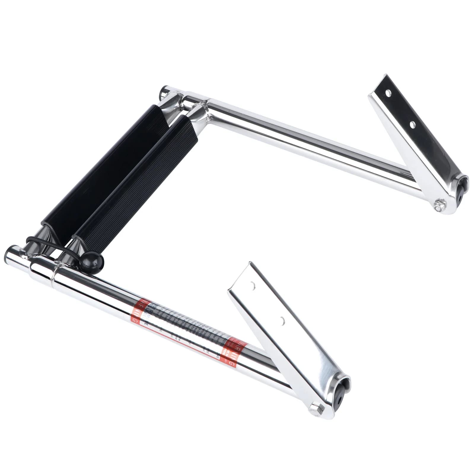 2/3/4Step Stainless Steel Telescopic Boat Ladder, Extendable Dock Ladder For Pontoon, Marine Telescoping Ladder For Boat Yacht
