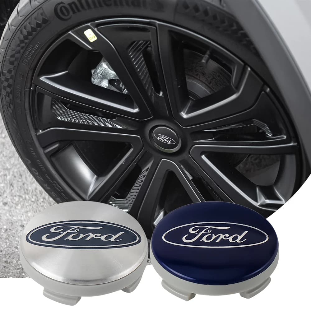 Coprimozzo in metallo da 54 mm per Ford Focus Mk2 MK3 MK7 MK4 Fiesta Ranger Mustang Mondeo Explorer