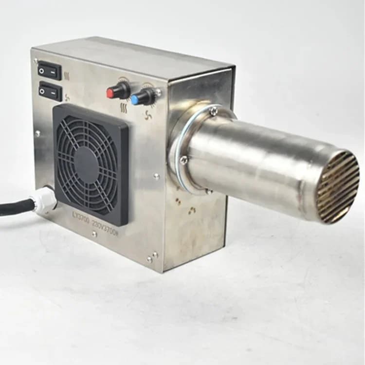 Laiyuan 230v 3700w Riscaldatore ad aria calda LY3700 Pistola termica con ventilatore ad aria calda con ventola interna per macchina per bicchieri di carta