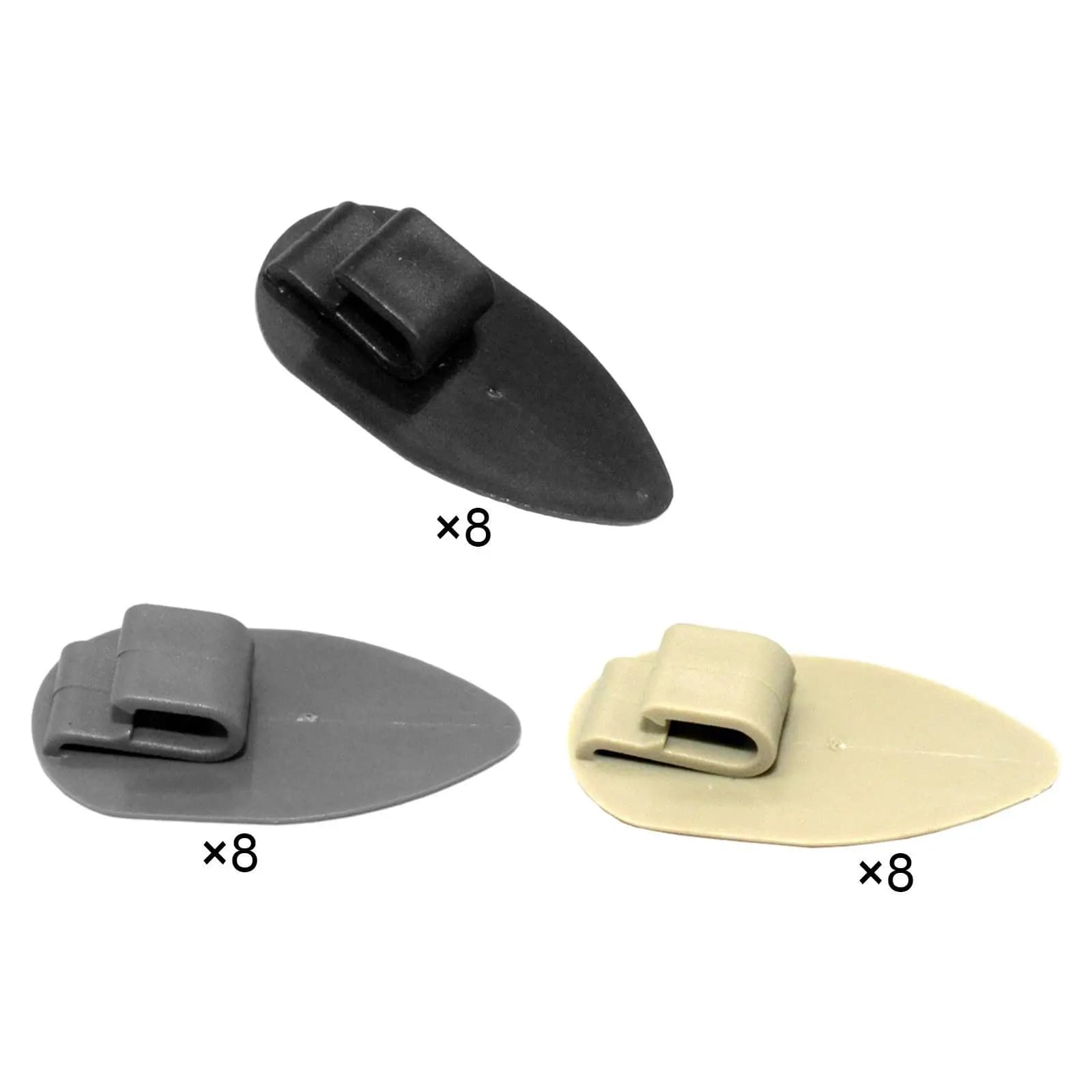 8 clip per tappetino per tappetini per auto, fermi di fissaggio, clip di fissaggio per tappetino per auto