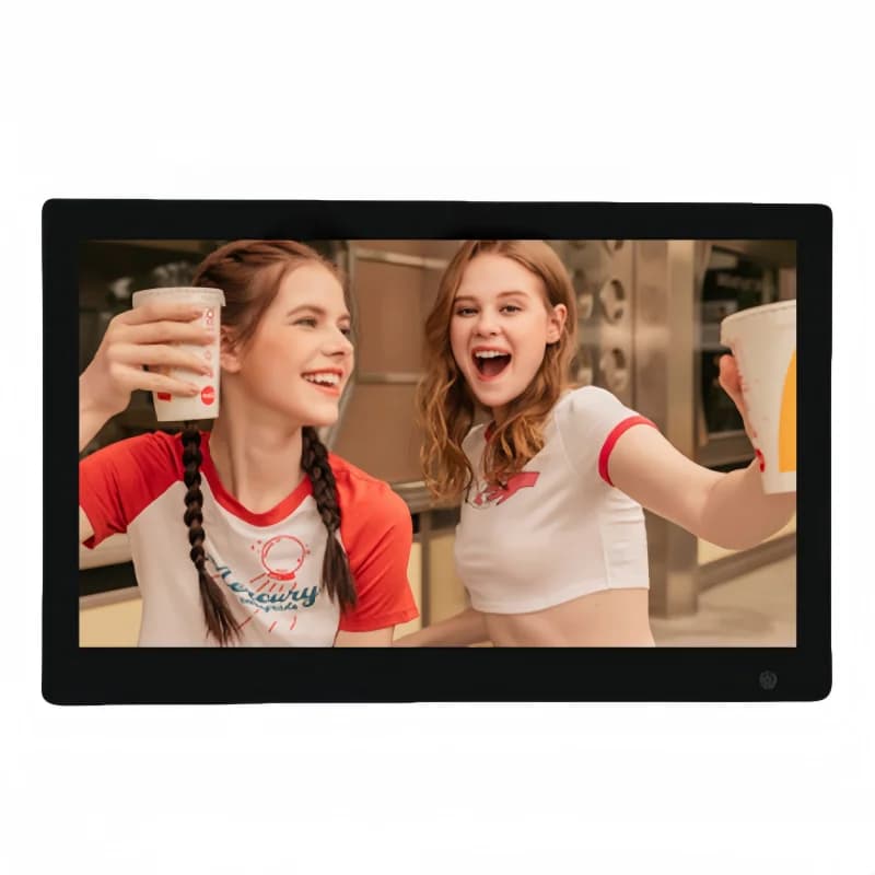 Cheapest Price US PLUG Hd 15.4 Inch Photo Albums 178° Wide Angle Video Frame Digital Photo Frame