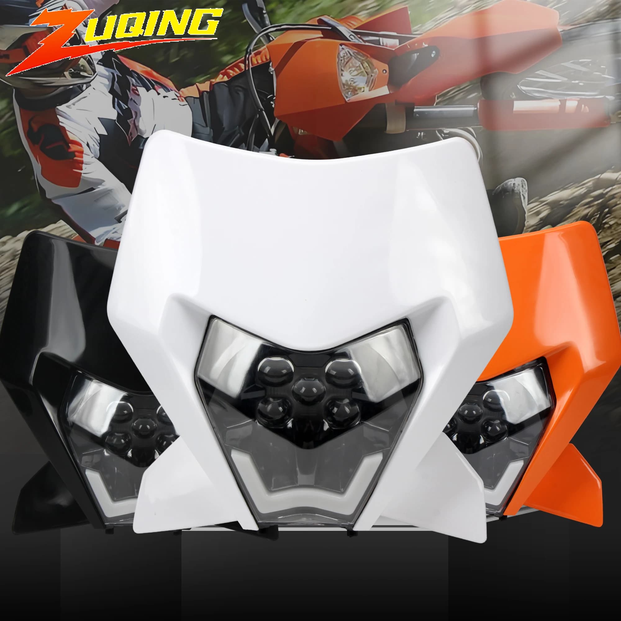 Per KTM 2024 moto LED faro EXC SX MX 250 300 450 carena Motocross accessori per fari Supermoto Enduro Dirt Bike