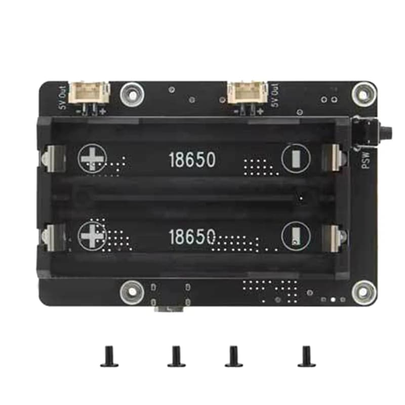 X1200 For Raspberry Pi 5 UPS Power Management Expansion Board for 18650-Li battery (Not included)