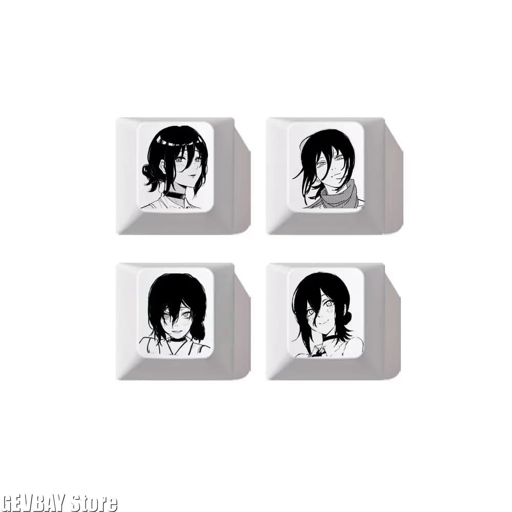 REZE Keycaps PBT Sublimation R1 R4 Height Arrow Keys 1.25u Ctrl Alt Fn Keycaps