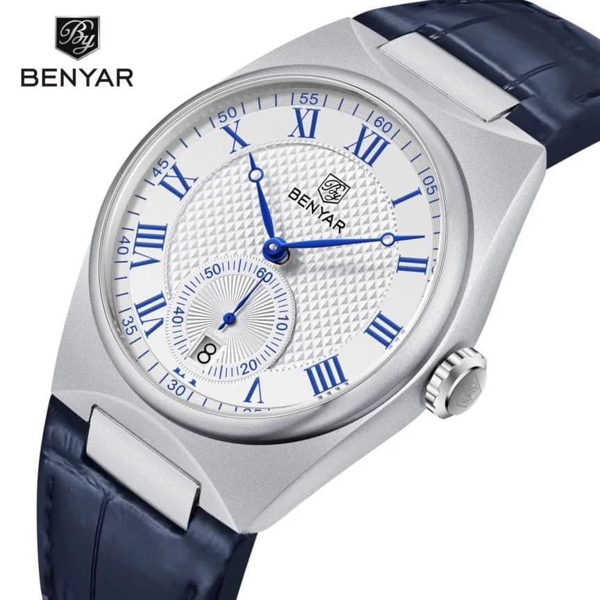 Benyar for Men's Watch Chronograph Male Sports Quartz Wrist Watch Automatic date Waterproof Military Free Shipping New Relogio Masculine