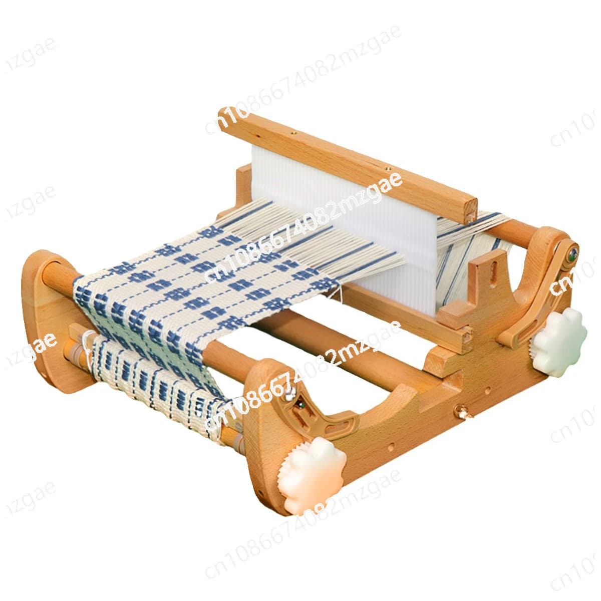 ZZ201 Easy hand weaving with desktop loom Small loom Mini adult split weaving