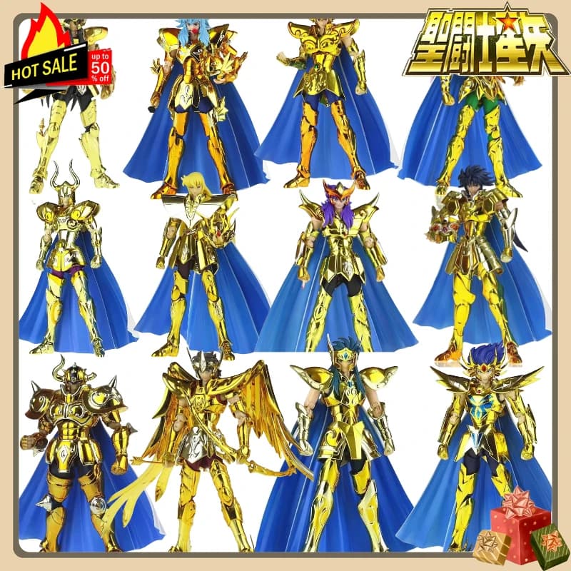 Action Figure CS Model Saint Seiya Myth Cloth EX Spedizione in 24 Ore Sagittario Aiolos Capricorno Shura Gemelli Saga Libra Dohko