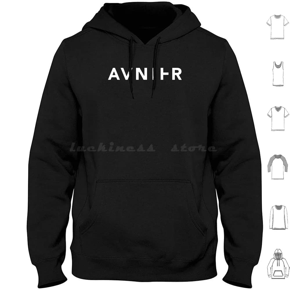 Avnier Orelsan Copia Felpe con cappuccio Sneakers a maniche lunghe Stile Moda Streetwear Rap francese Rapper Hypebeast Skateboarding