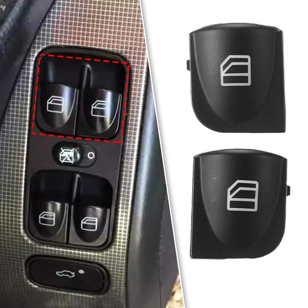 2PCS Per Mercedes Benz W203 CLASSE C C320 C230 C240 C280 Finestra di Potere Interruttore Console Caps Finestra di Automobile Interruttore di Copertura A2038210679